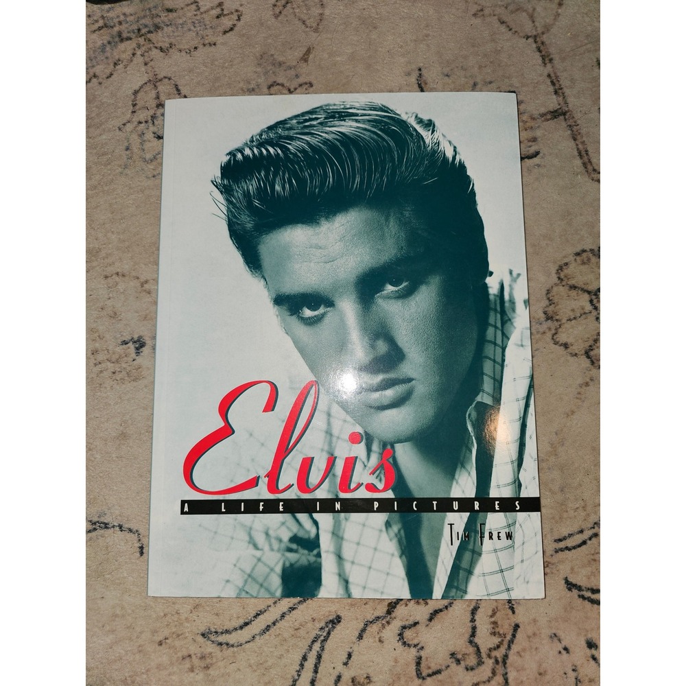 Elvis A Life In Pictures by Tim Frew Paperback Biography Photography Book